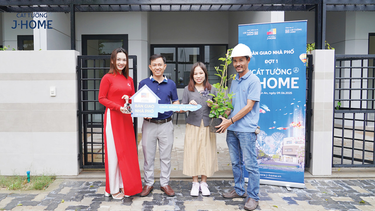 Cư dân Cát Tường J-Home nhận bàn giao