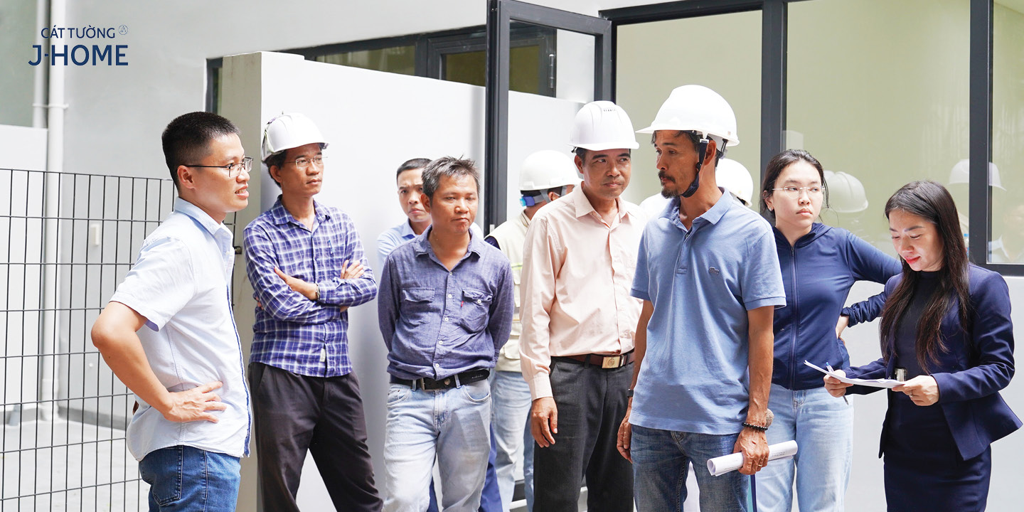 nhận bàn giao Cát Tường J-Home