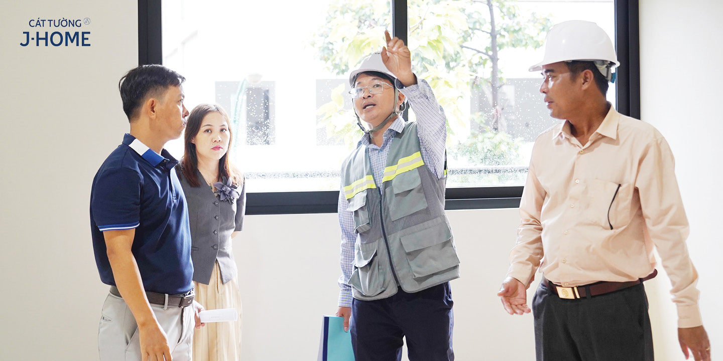 bàn giao nhà Cát Tường J-Home