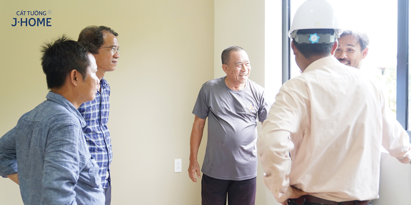 bàn giao nhà đợt 1 Cát Tường J-Home