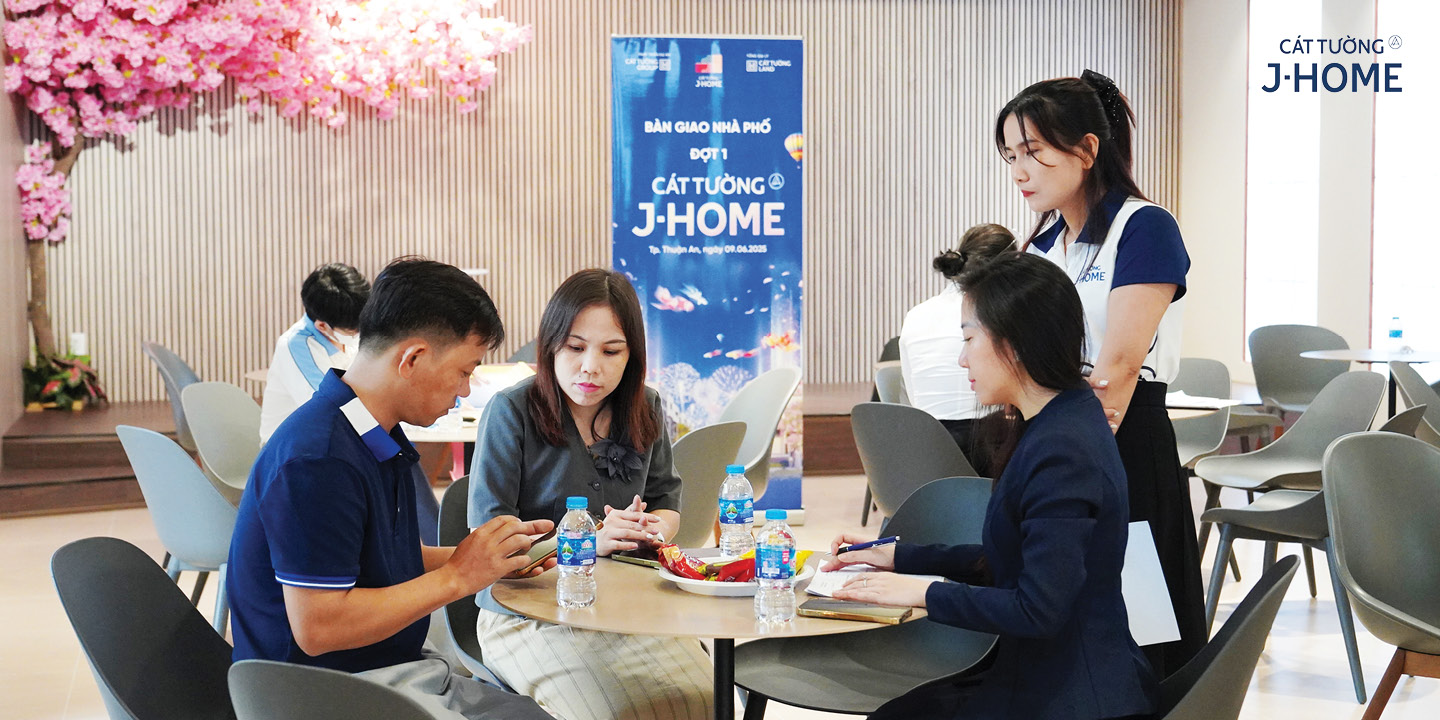 bàn giao Cát Tường J-Home
