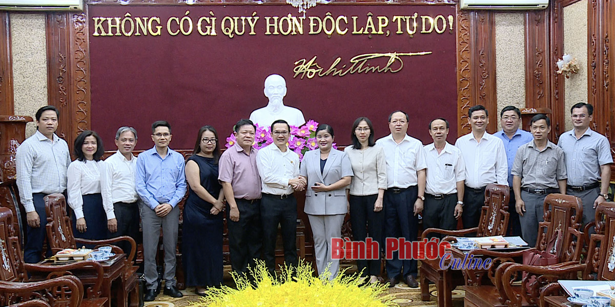Lãnh đạo Cát Tường Group đánh giá rất cao chất lượng môi trường đầu tư của Bình Phước