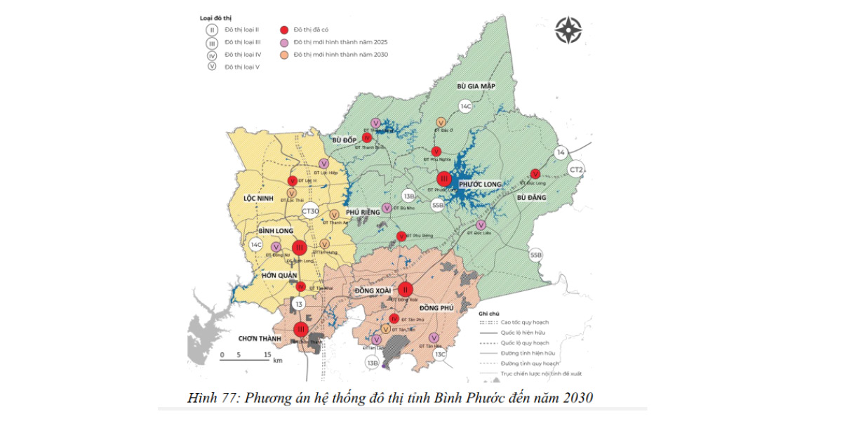 Quy hoạch đô thị Bình Phước đến 2030